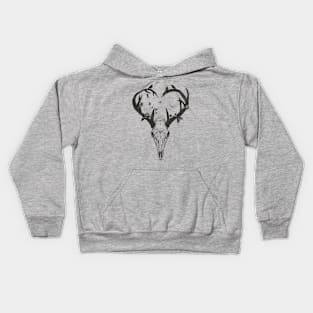 Neverendinglove (bw) Kids Hoodie